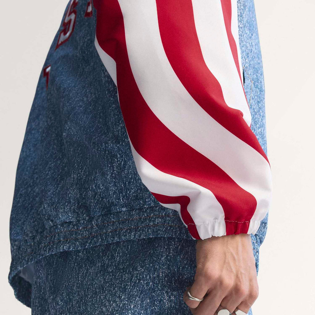 USA 94 Denim Bringback Track Top - Mens