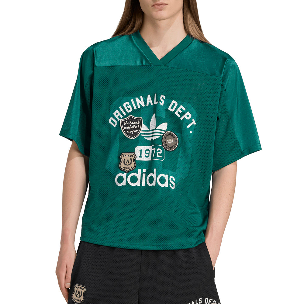 Originals Dept. Graphic Mesh V Neck Short Sleeve Jersey