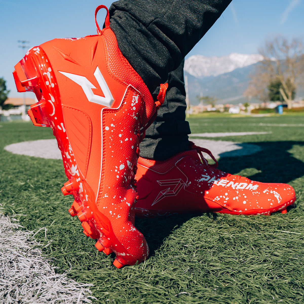 Kool-Aid 'Cherry' Football Cleats - Quantum Speed by Phenom Elite