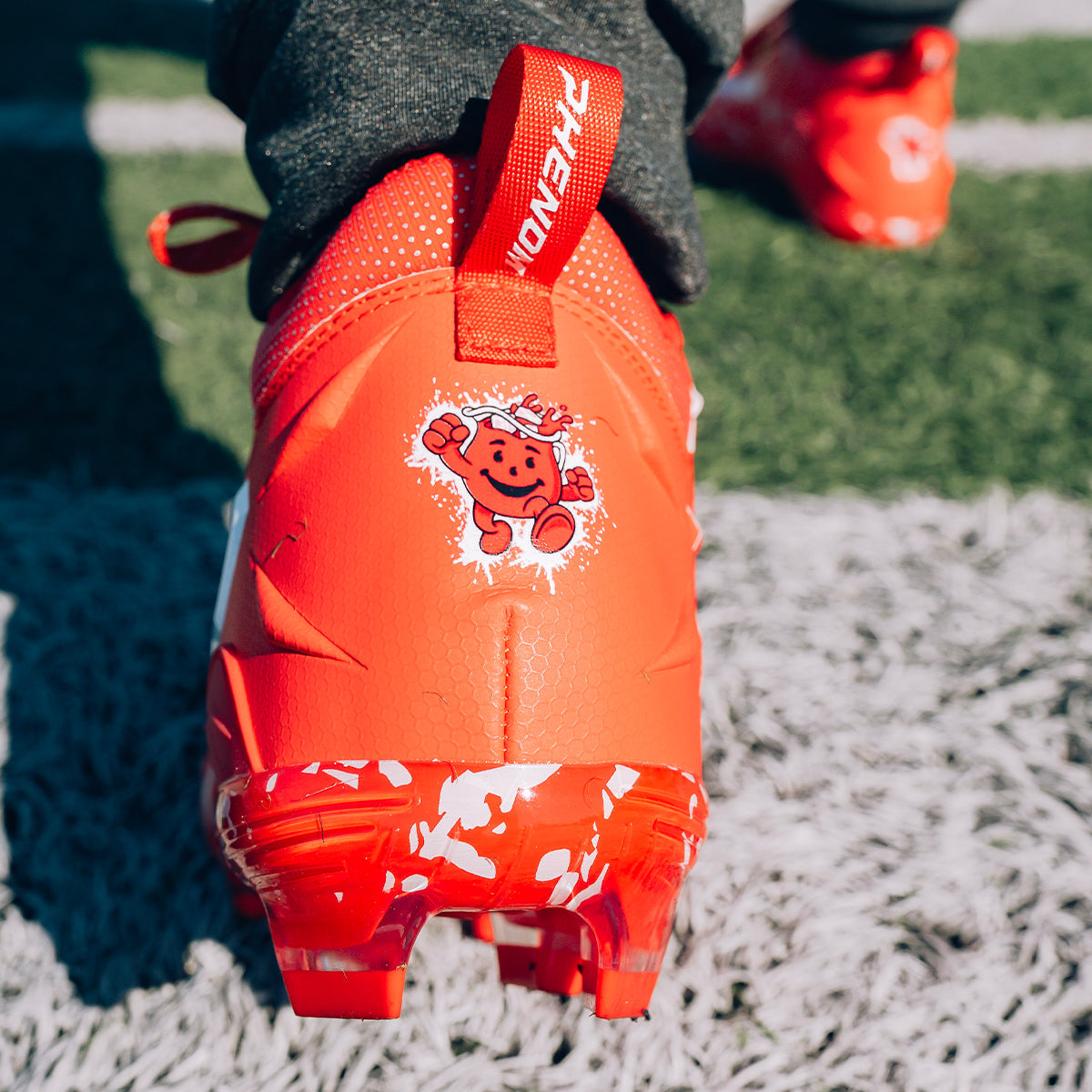 Kool-Aid 'Cherry' Football Cleats - Quantum Speed by Phenom Elite