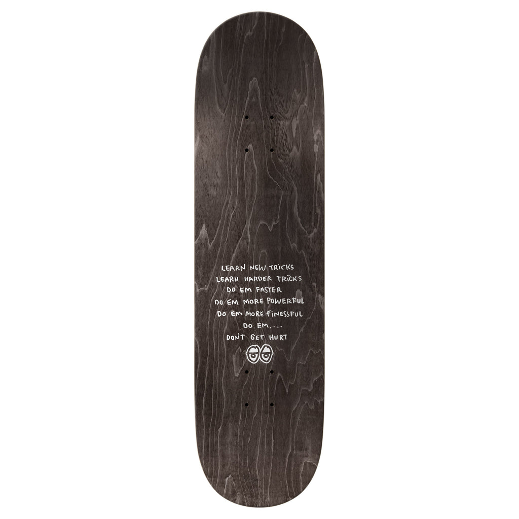 Krooked Skateboard Deck Worrest Big Foot Twin Tail Slick 8.3" x 31.9"