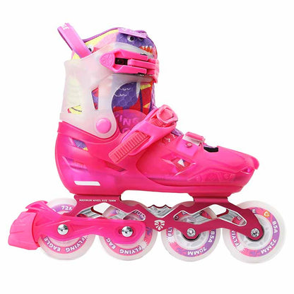 Flying Eagle L8 Lumafly Pink Kids Skates