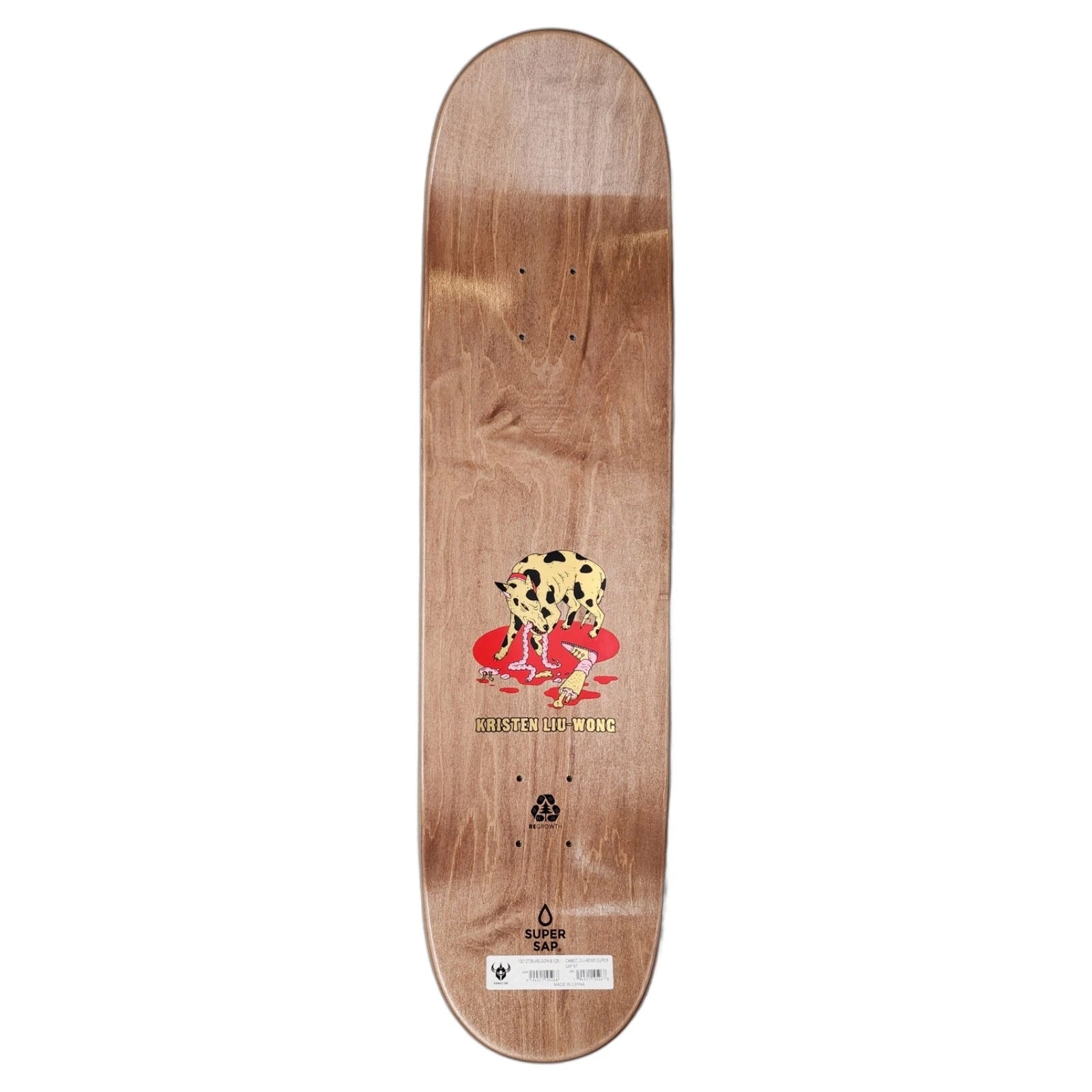 Darkstar Skateboard Deck Ryan Decenzo Liu-Wong Super Sap  8.375" x 32.1"
