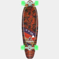 Layback Longboards Hawaiian Aloha Longboard Cruiser 38"