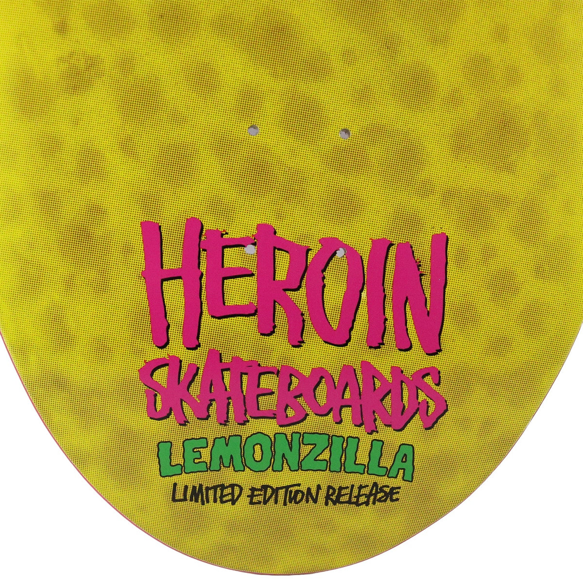 Heroin Skateboard Deck Lemonzilla 13.5" x 31.5"