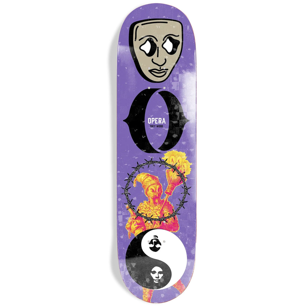 Opera Skateboard Deck Trey Wood Piece 8.25" x 32"