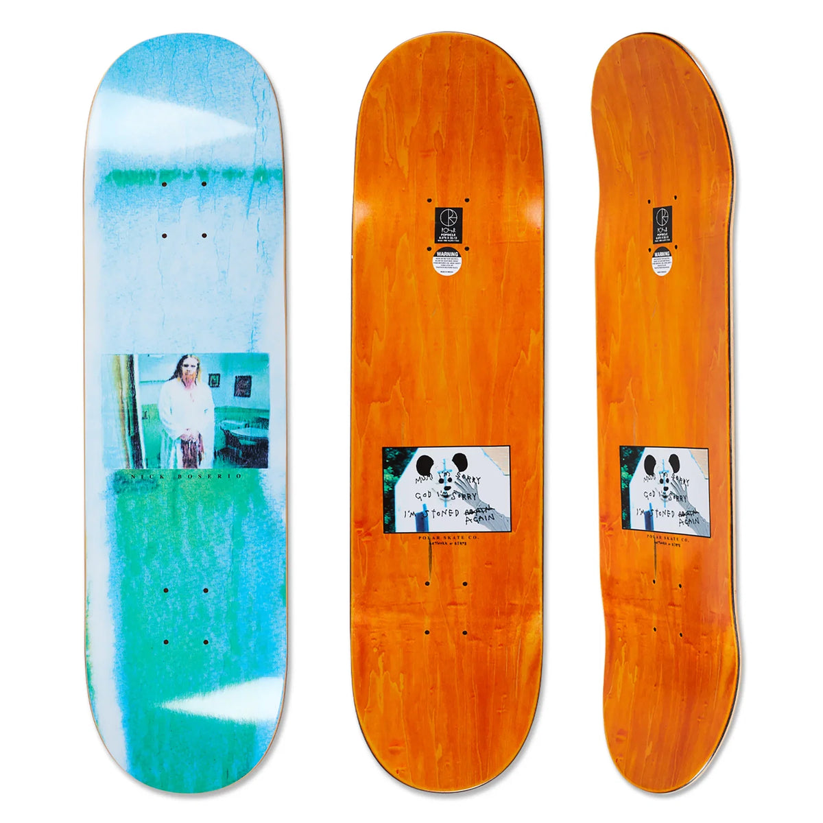 Polar Nick Boserio Jesus Deck - 8.5"