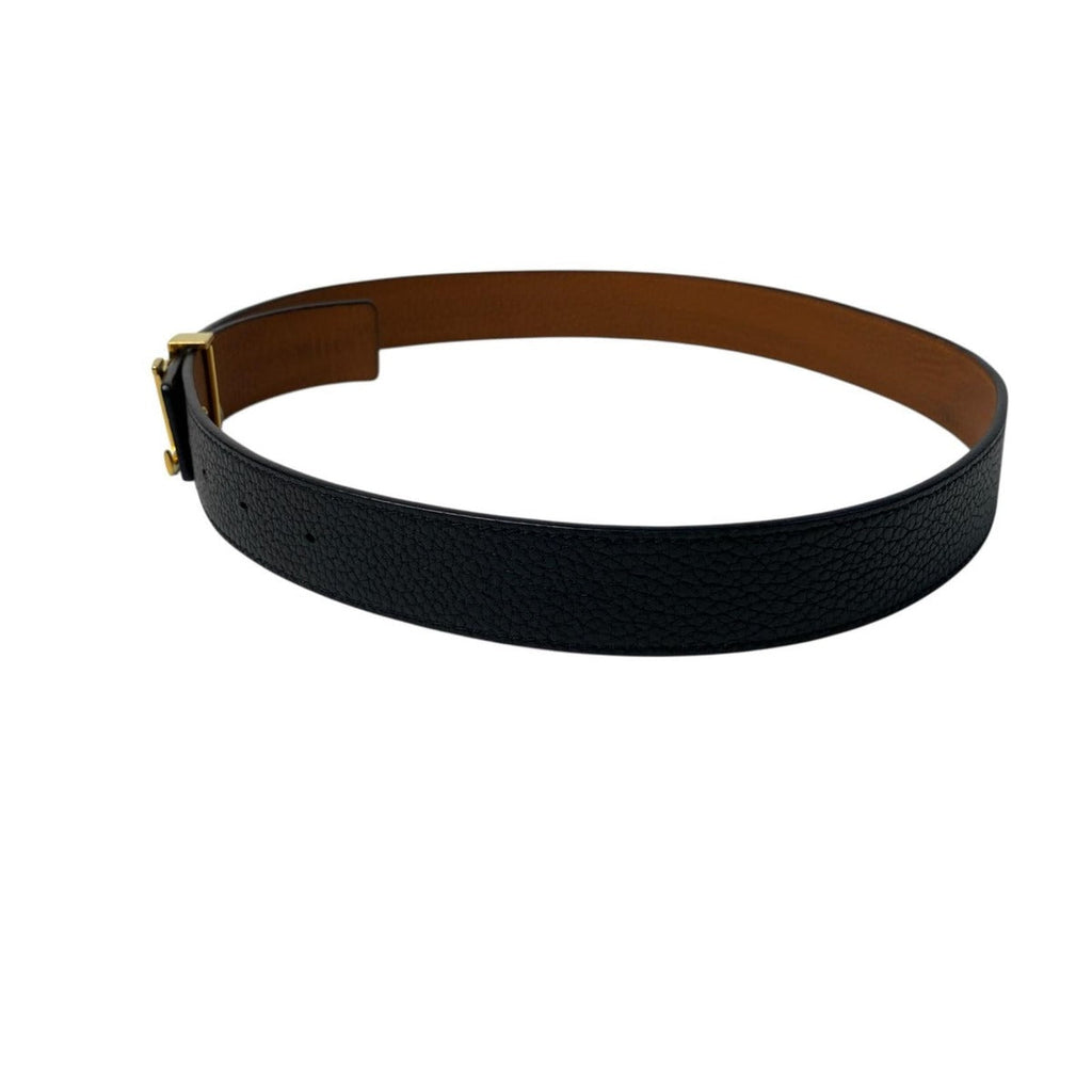Louis Vuitton Ceinture Belt 75 Black Brown