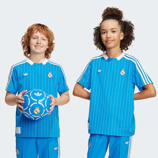 adidas Real Madrid Terrace Icons Jersey Kids