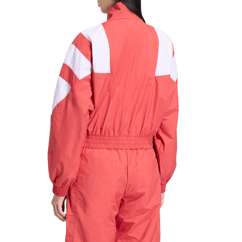 Blocked Washed Zipped Tracktop