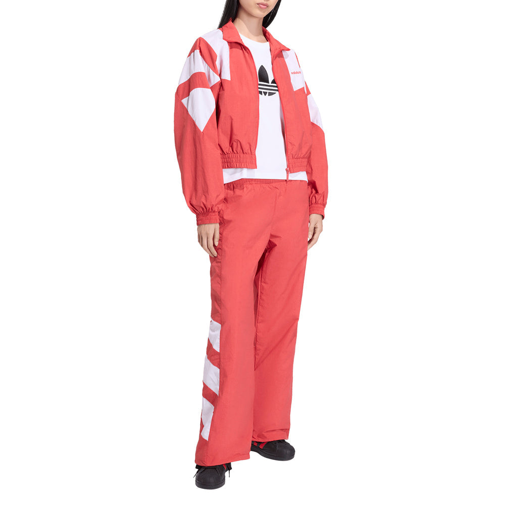 Blocked Washed Zipped Tracktop
