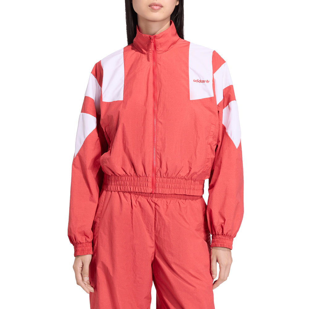 Blocked Washed Zipped Tracktop