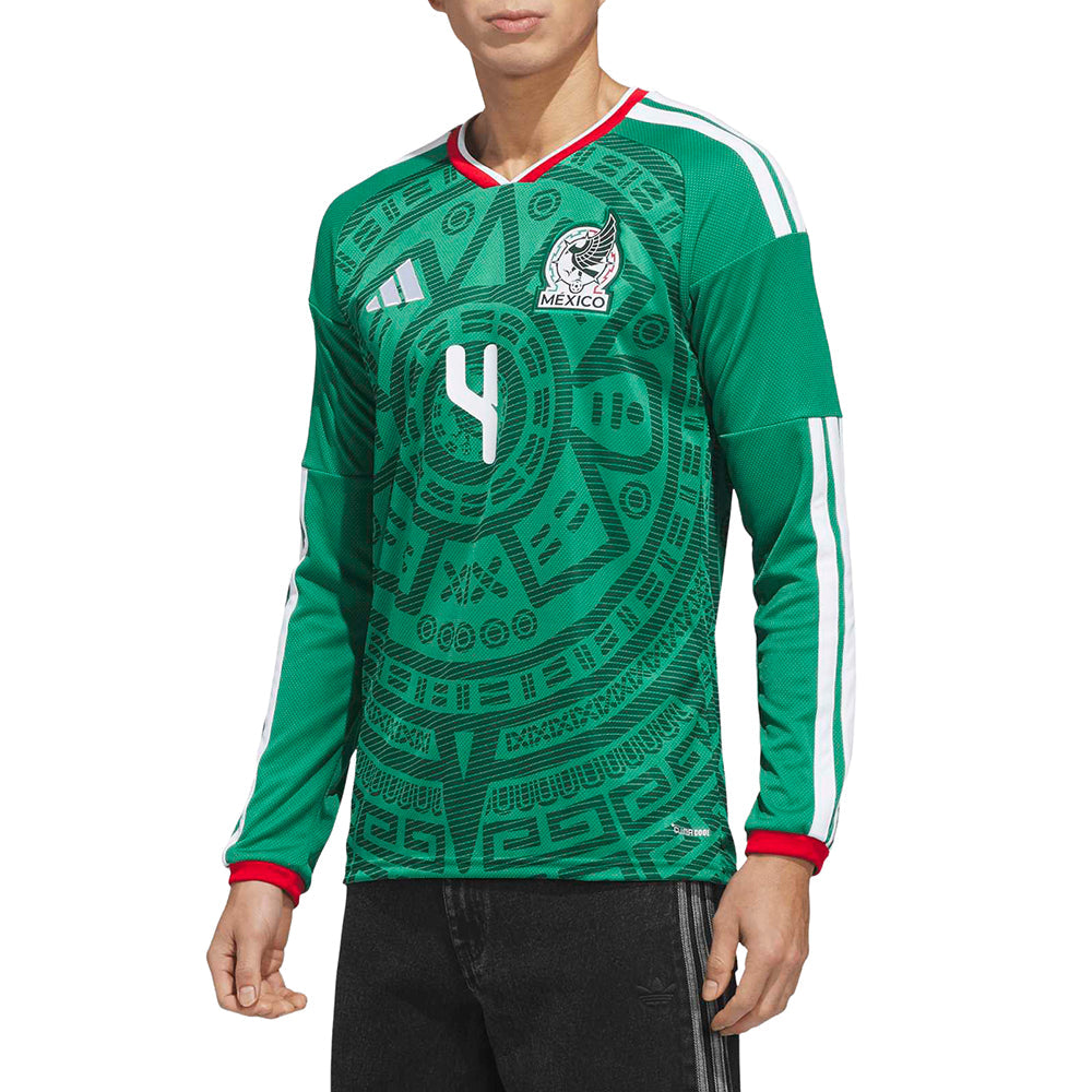 Mexico 26 Home Long Sleeve Jersey