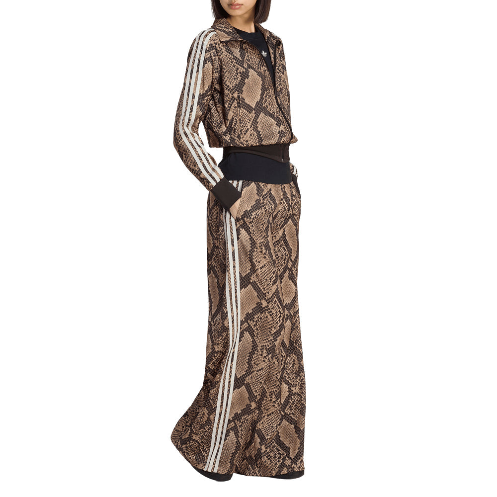 Satin Snake Print Firebird Track Jacket