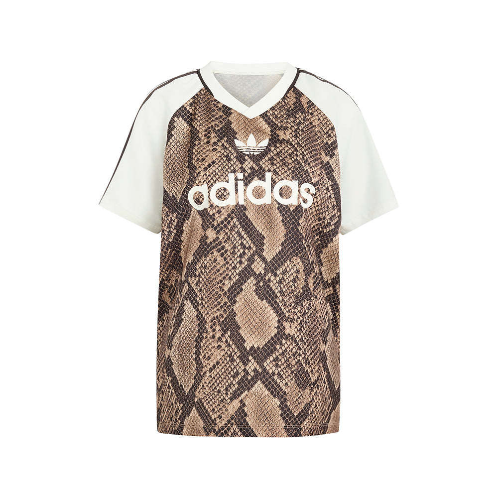 Snake Print Satin Jersey