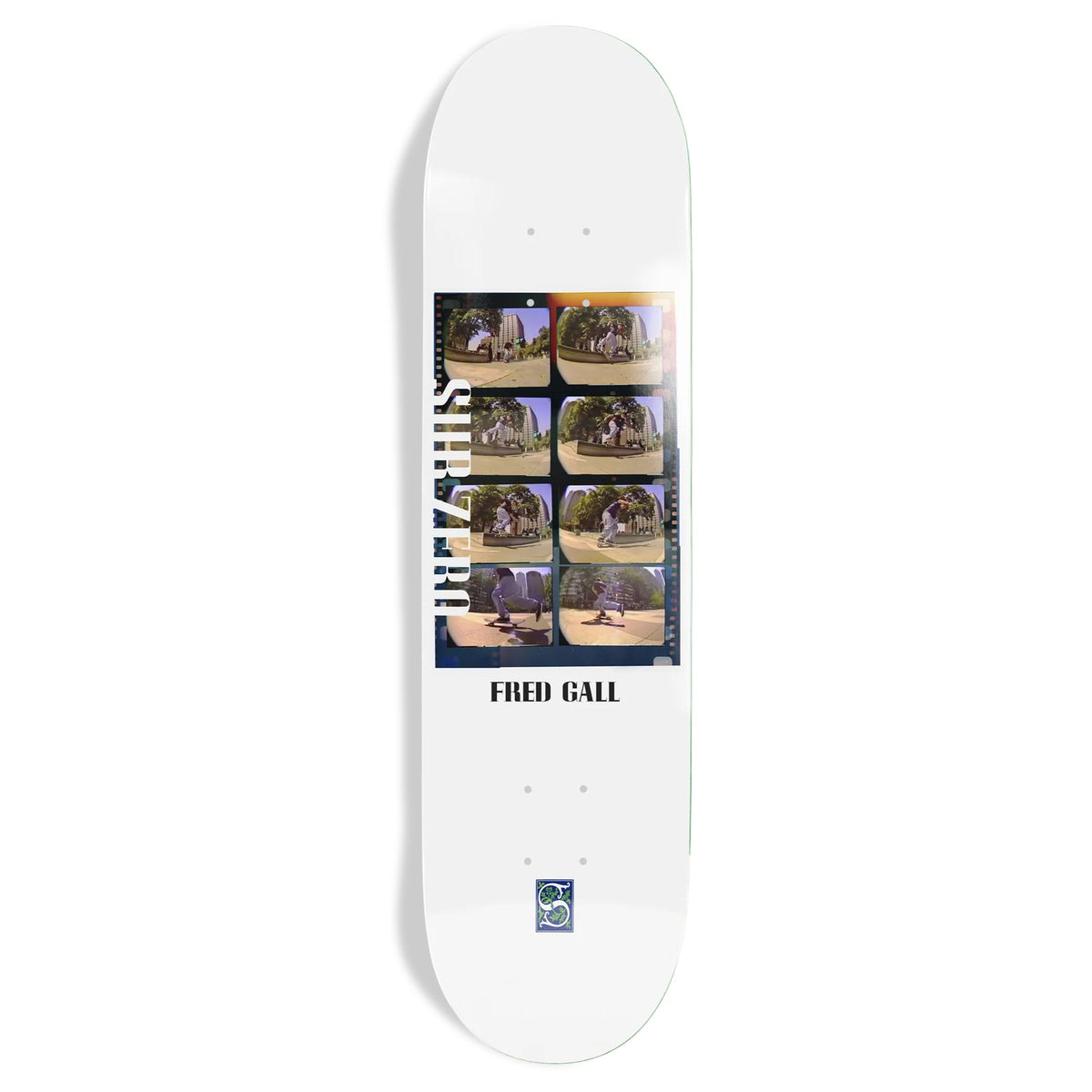 Sub Zero Skateboard Deck Fred Gall 8.5" x 31.95"