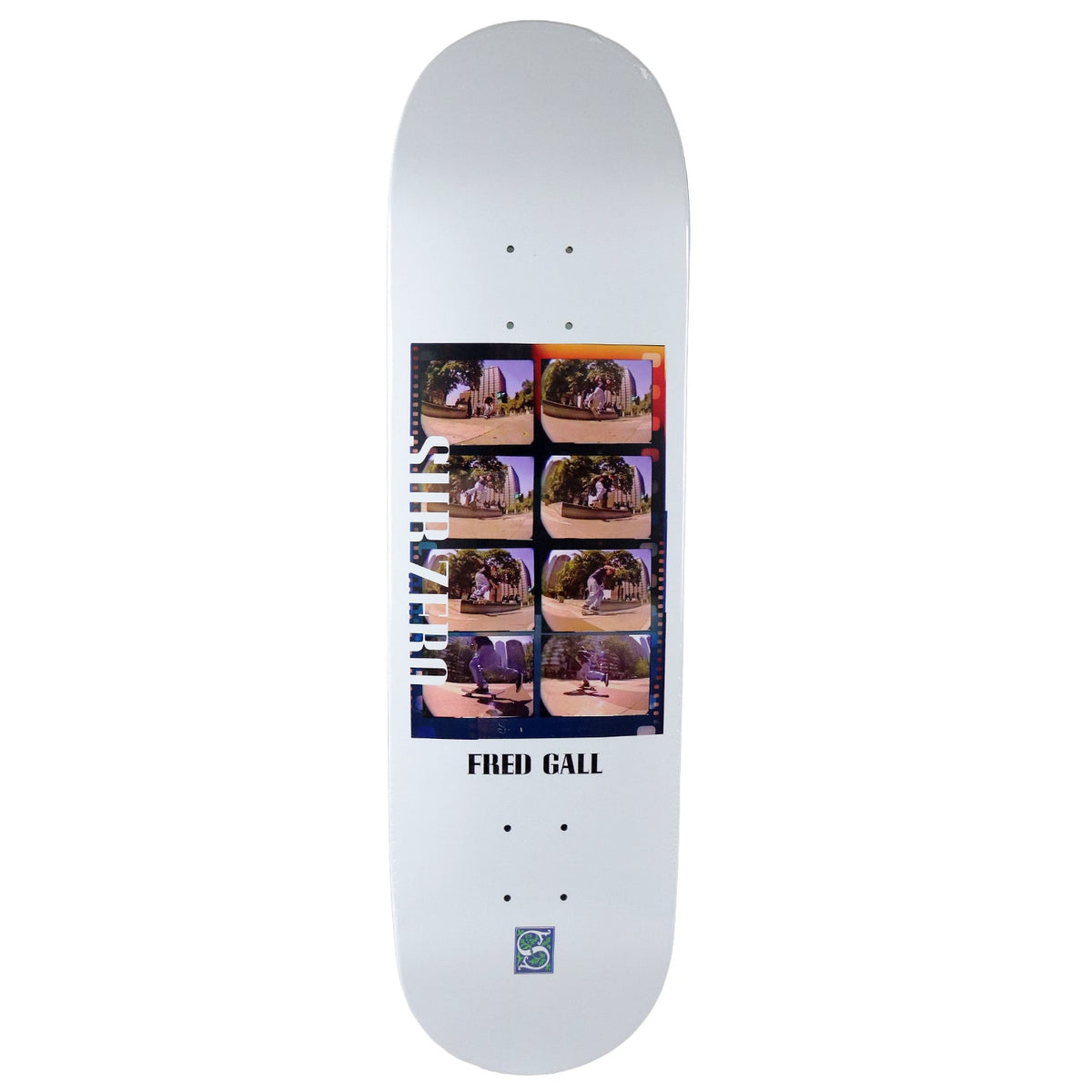 Sub Zero Skateboard Deck Fred Gall 8.5" x 31.95"