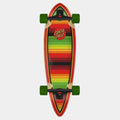 Santa Cruz Serape Dot Pintail Cruiser Longboard Complete 9.2" x 33"
