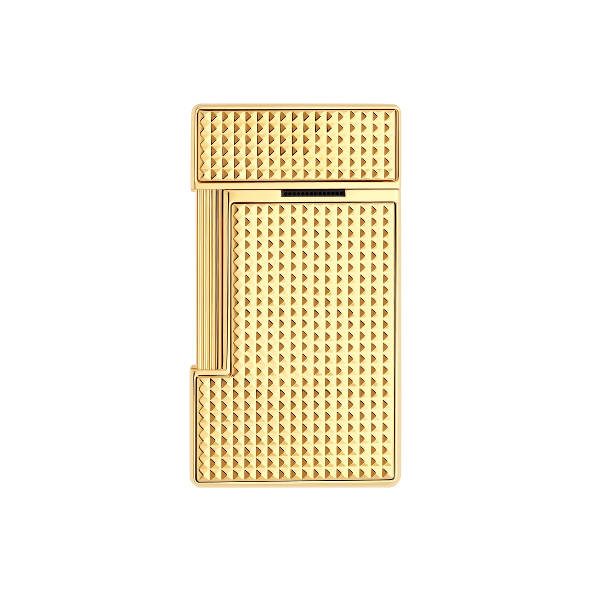 S.T. DUPONT SLIMMY DIAMOND HEAD GOLD LIGHTER/BRIQUET 028009