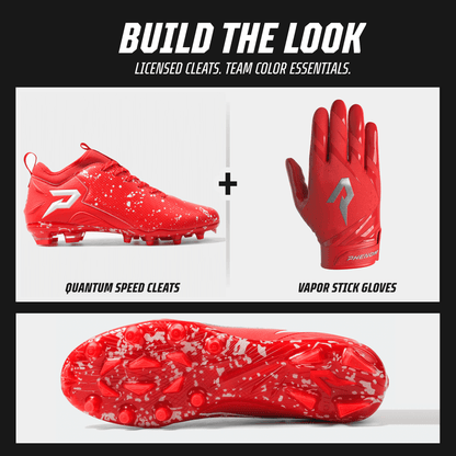 Kool-Aid 'Cherry' Football Cleats - Quantum Speed by Phenom Elite