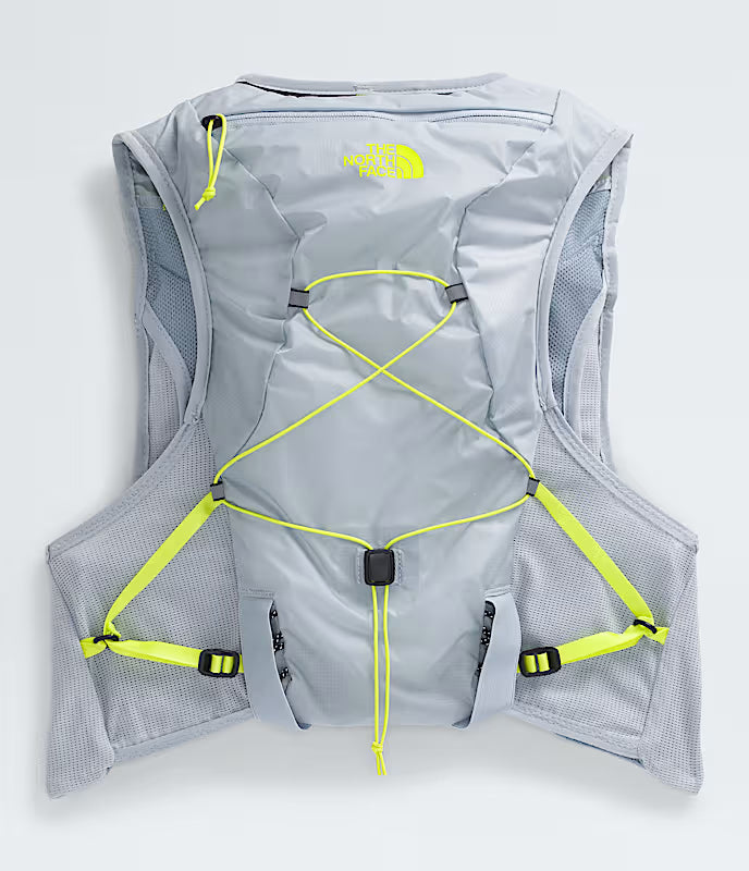 The North Face - Sunriser Run Vest 8 - Frost Grey/Fizz Lime