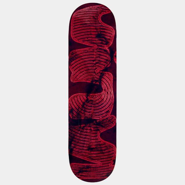 Vinyl Skateboards Magenta Logo Deck 8.38"