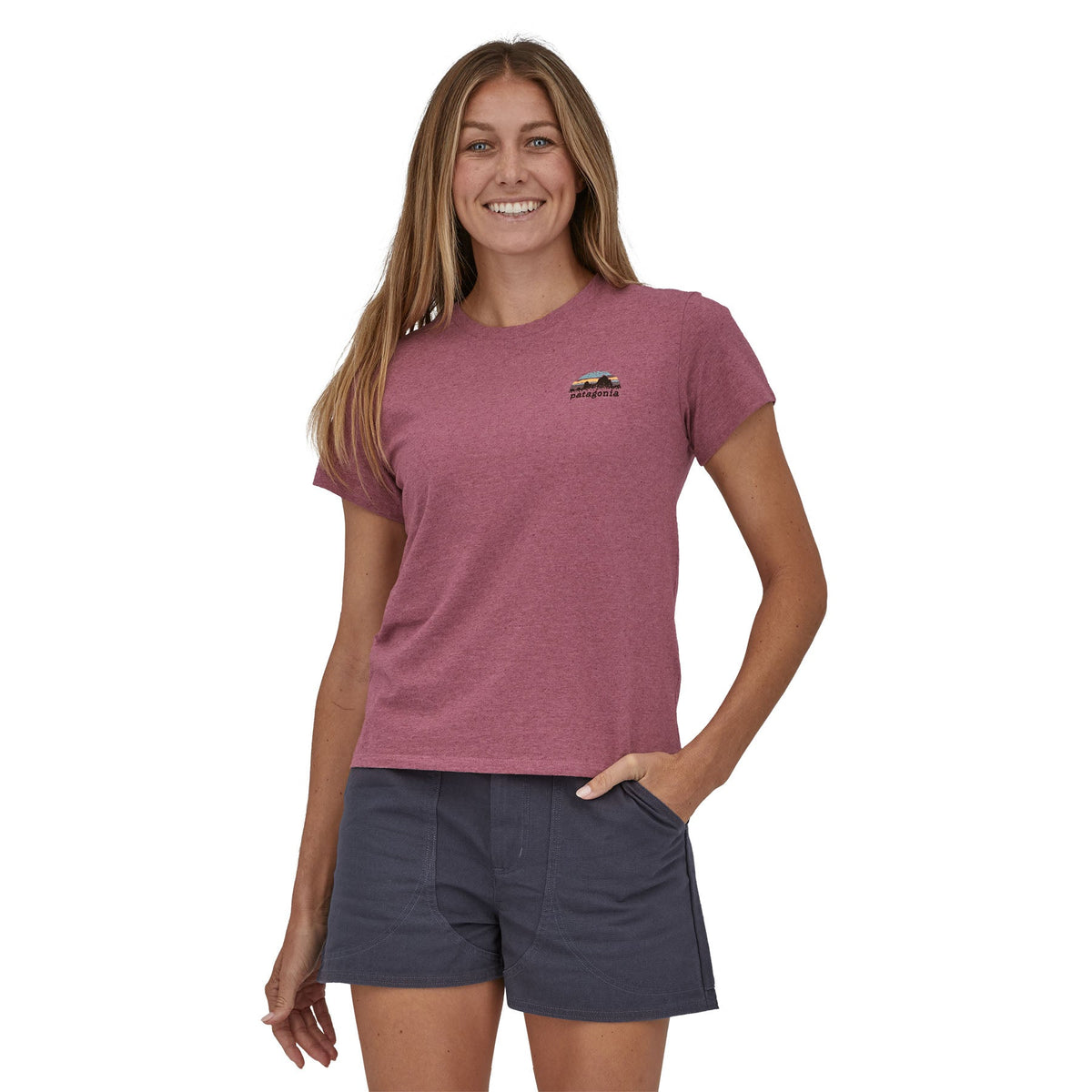 Patagonia W's Skyline Stencil Responsibili-Tee