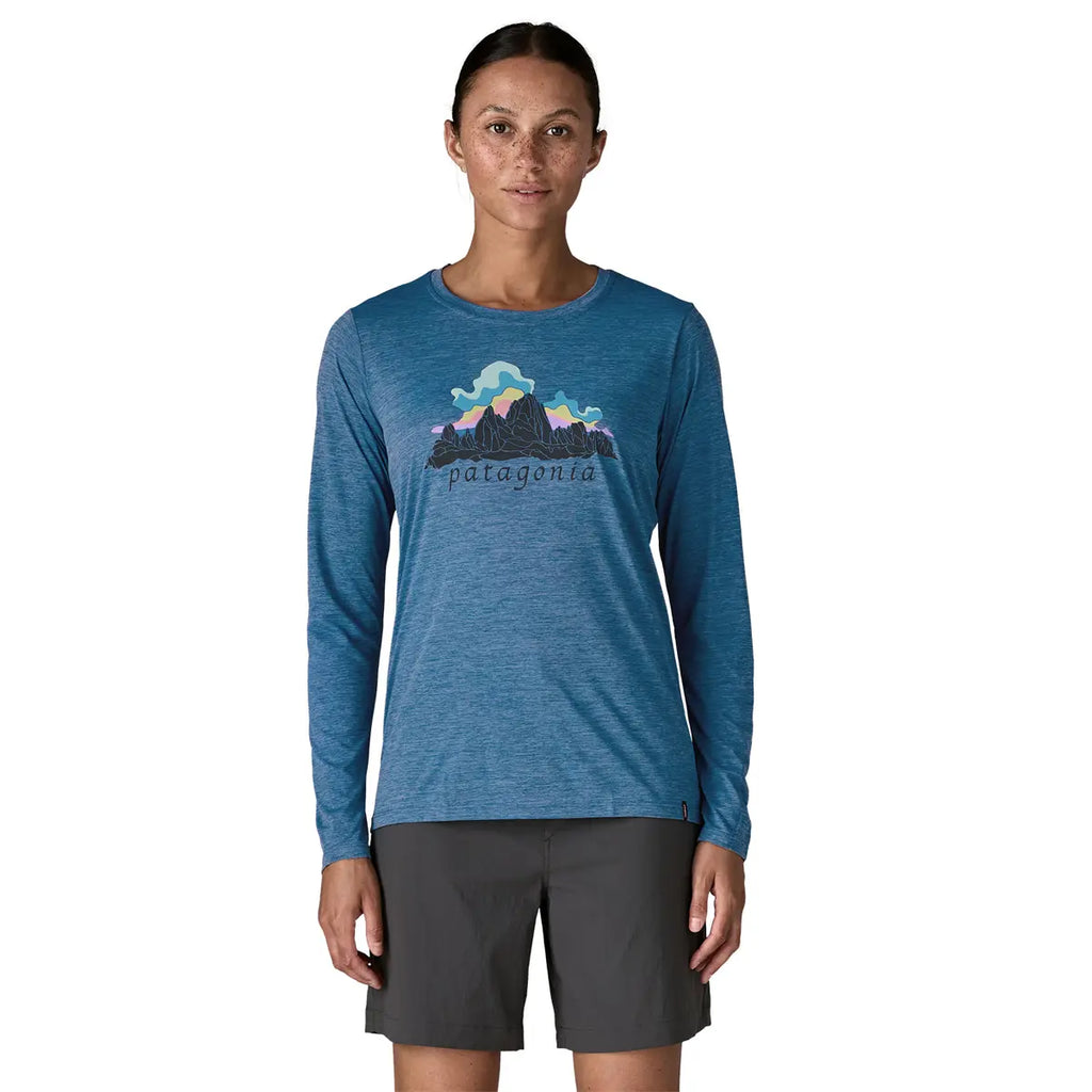 Patagonia W's L/S Capilene Cool Daily Shirt - Fitz Roy Nimbus