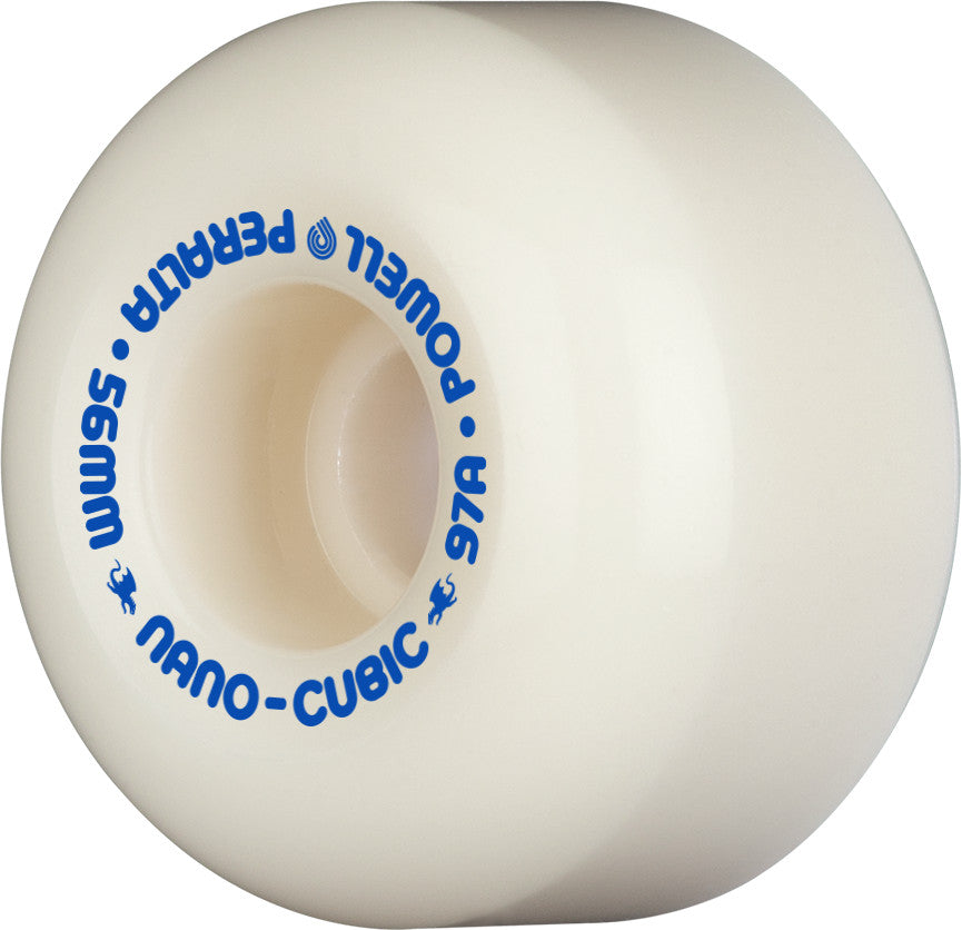 Powell Peralta Nano Cubic Dragon Formula Wheels 56x37mm 97A - Off White (Set of 4)
