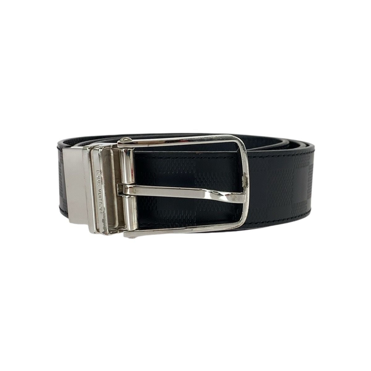 Louis Vuitton Damier Infini Boston Belt 36 Inches Black