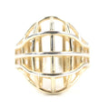Bottega Veneta 3 D Wire Ring AG 925 Gold 13