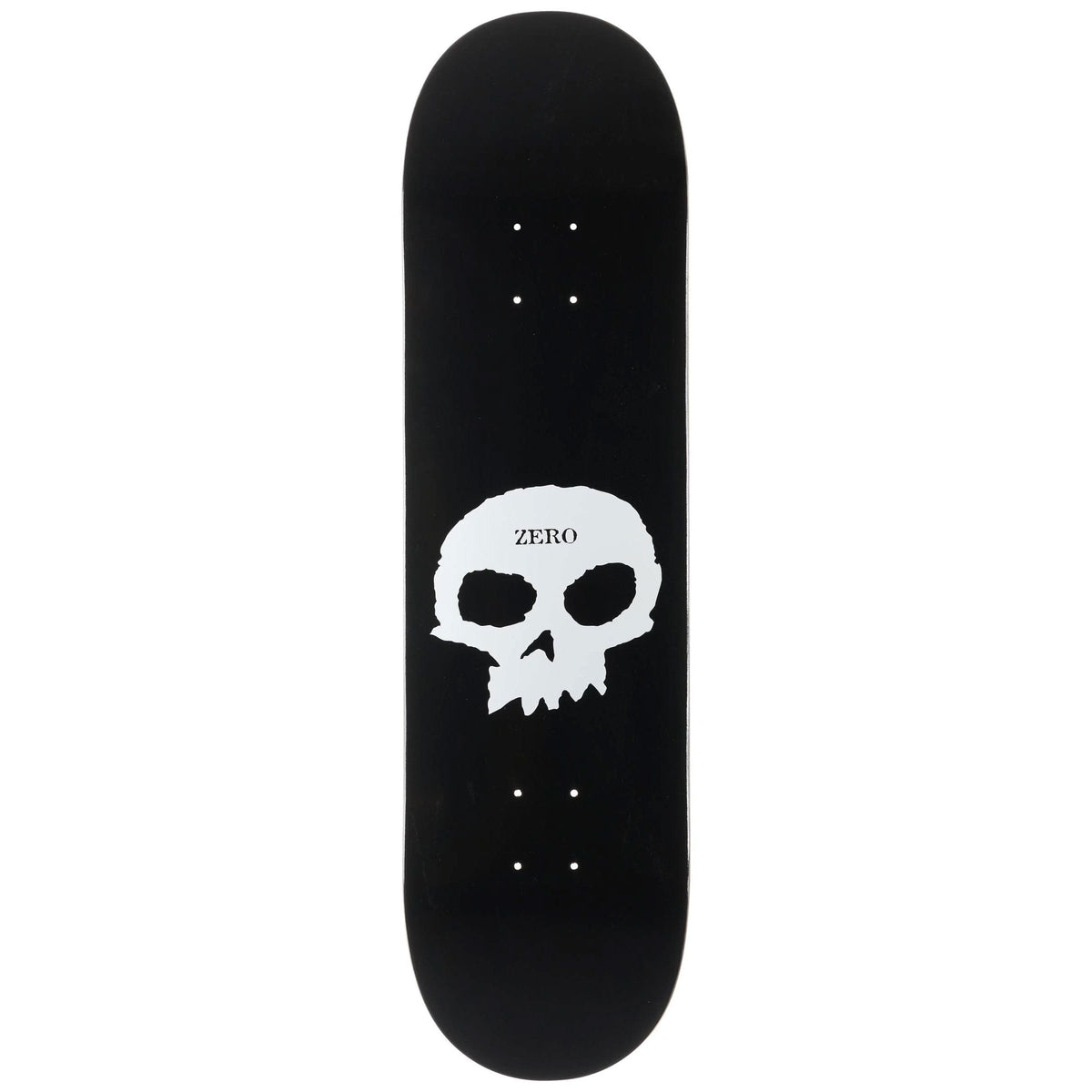 Zero Skateboard Deck Single Skull 8.75" x 32.9"