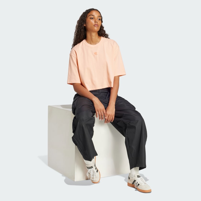 Women's adidas Essentials Crop Tee