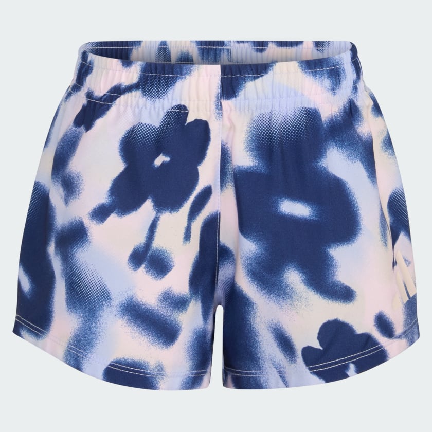 Kids' adidas Two-Piece Cap Sleeve Tee and Woven Shorts Set