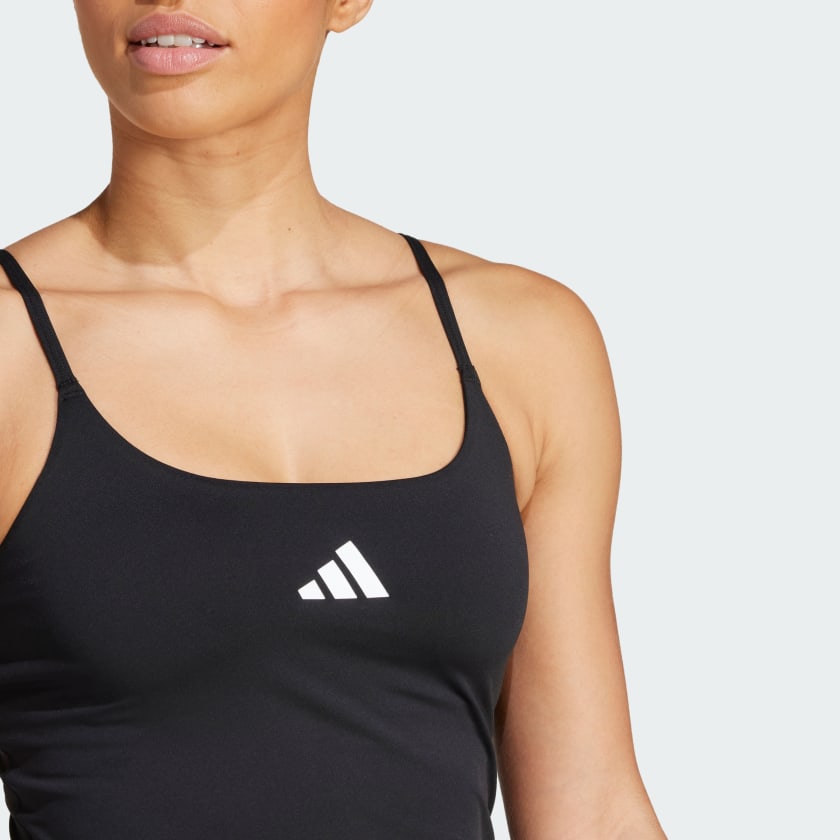 Women's adidas Optime Tank With Integrated Light-Support Bra