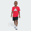 Kids' adidas Two-Piece Short Sleeve Cotton Tee and Cargo French Terry Shorts Set