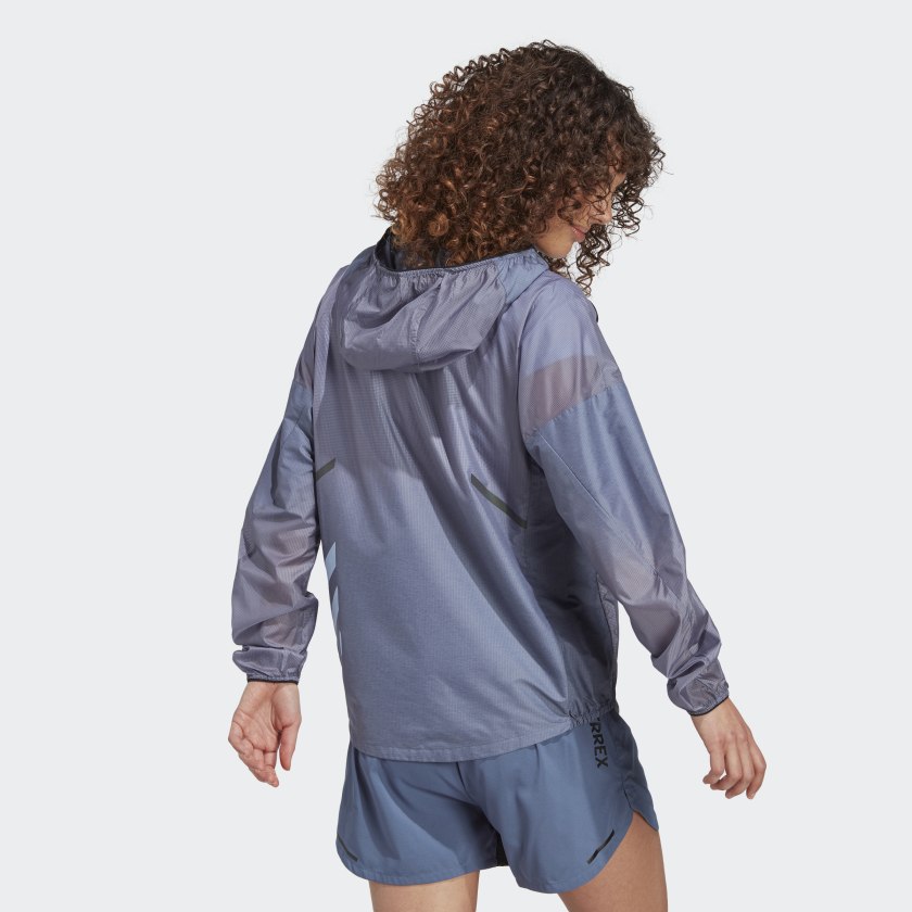 Women's adidas TERREX Agravic Windweave Trail Running Windbreaker