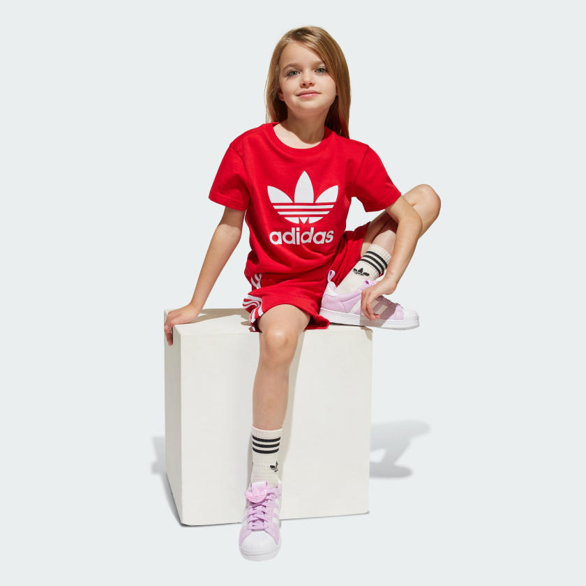 Kids' adidas Adicolor Shorts Tee Set Kids
