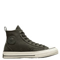 Converse Chuck 70 Jungle Cloth Overlay in Cave Green/Cave Green/Egret