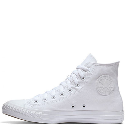 Converse Chuck Taylor All Star High Top in White Monochrome