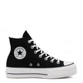 Converse Women's Chuck Taylor All Star Lift High Top in Black/White/White