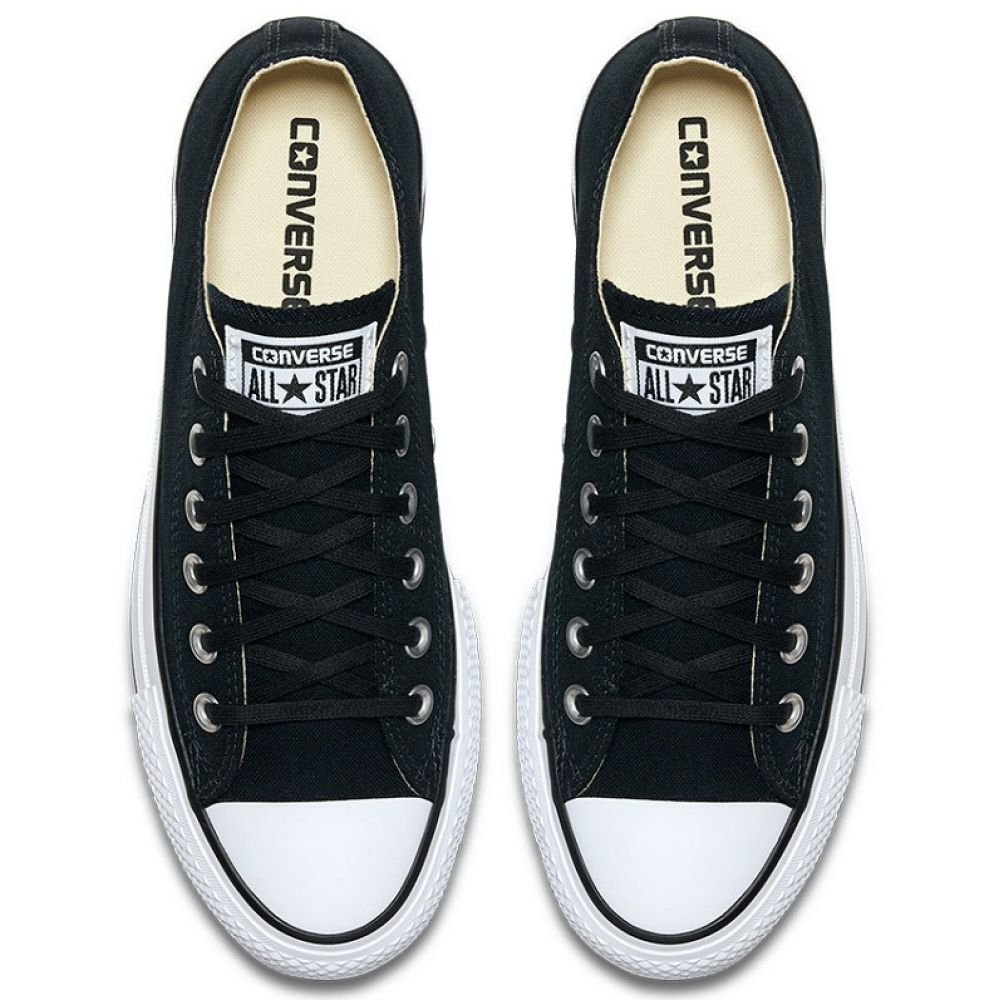 Converse Women's Chuck Taylor All Star Lift Low Top in Black
