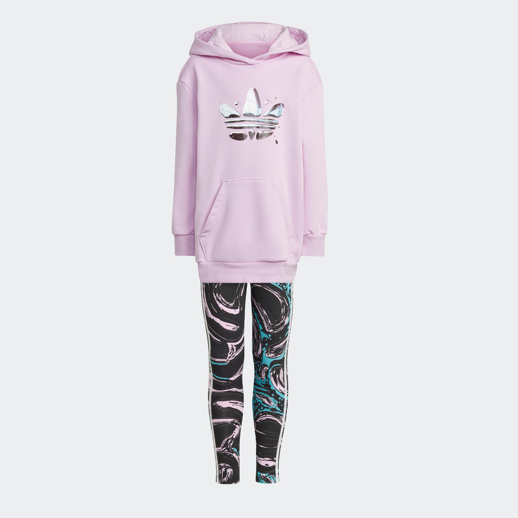Kids' adidas Graphic Hoodie Leggings Set