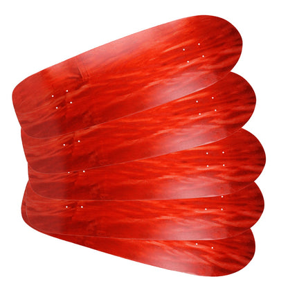 Moose Old School 33" 5-Pack - All Stained Red