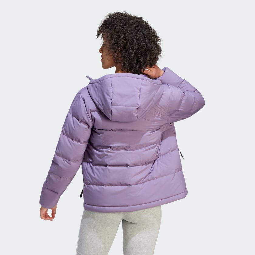 Women's adidas Helionic Hooded Down Jacket