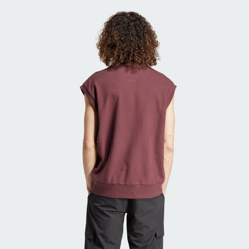 Men's adidas Elevated All SZN Cloud Jersey Sleeveless Crew Tee