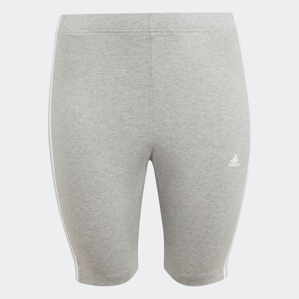 Women's adidas Essentials 3-Stripes Bike Shorts (Plus Size)