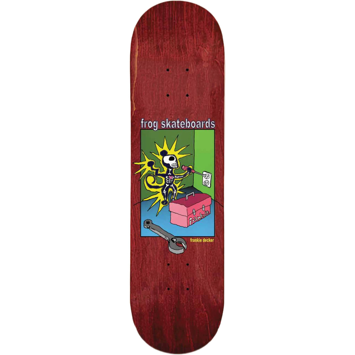 Frog New Career Frankie Decker Skateboard Deck 8.25"