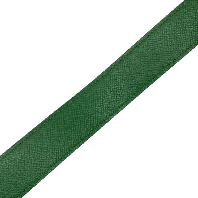 Hermes Constance Belt Accessories Small Leather Brown Green Marked