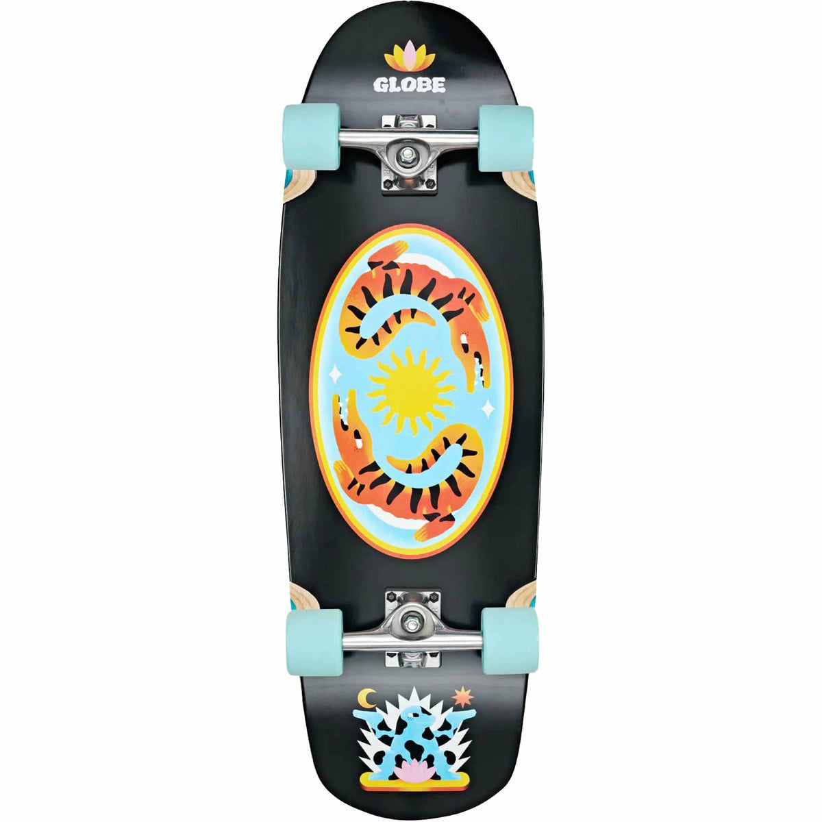 Globe Big Bad Bruiser Lotus 33" Cruiser Complete